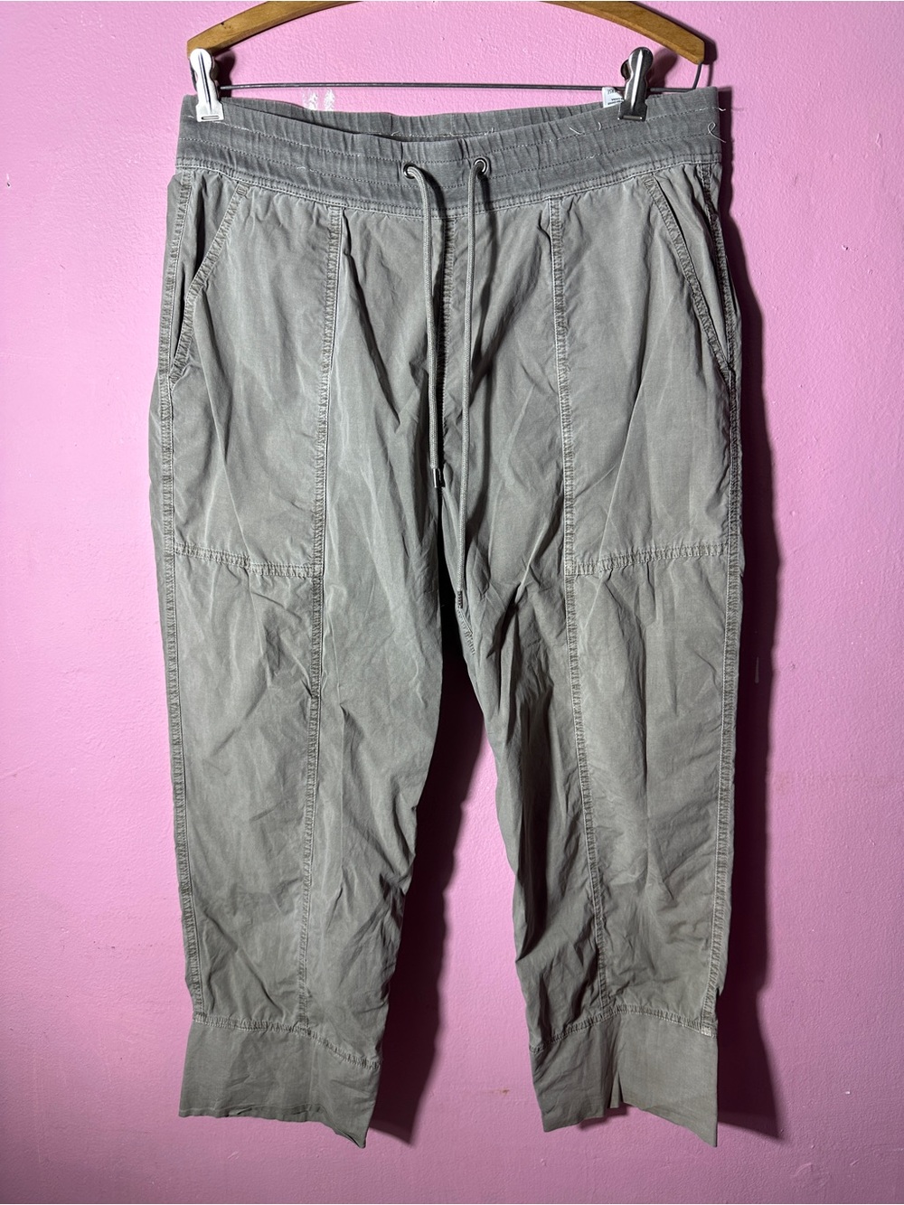 Y2K James Perse Utility capri pant